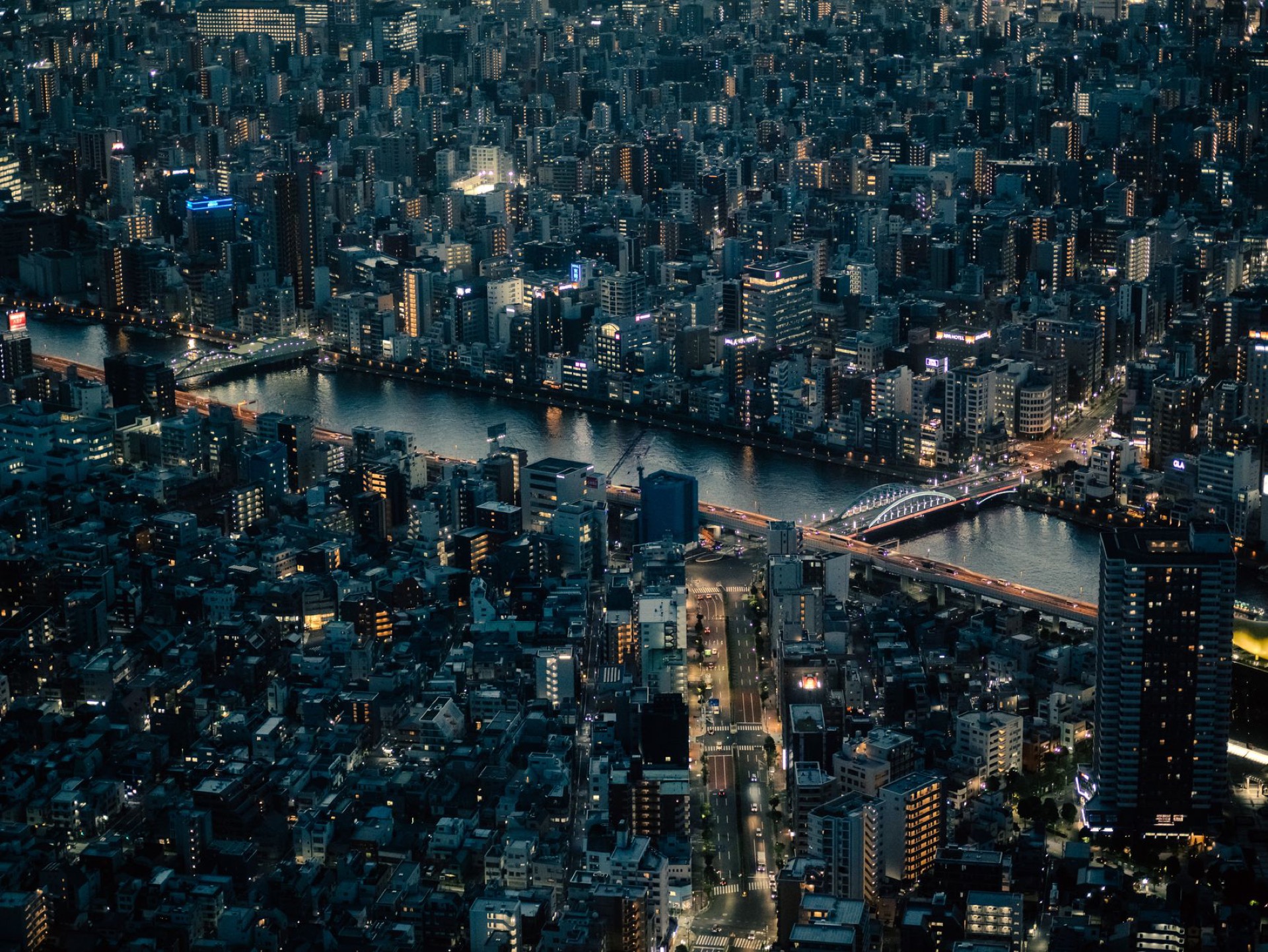 東京の夜景